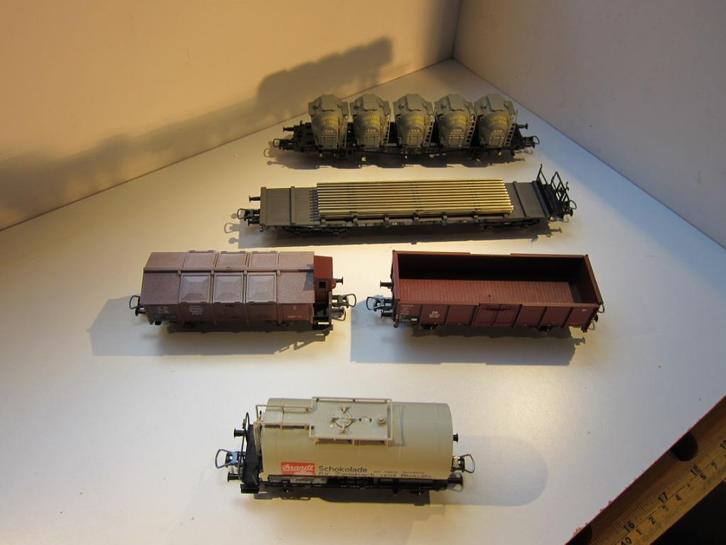 roco wagens.  HO   set 30-1, Hobby en Vrije tijd, Modeltreinen | H0, Zo goed als nieuw, Wagon, Gelijkstroom, Roco, Ophalen of Verzenden