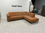 GRATIS LEVERING Z.G.A.N microleer hoekbank 270x220 Gereinigd, Ophalen of Verzenden, Zo goed als nieuw, 150 cm of meer, Vierpersoons of meer
