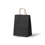 1000 Stuks / Papieren Tas – Zwart Kraft, Ophalen of Verzenden, Nieuw