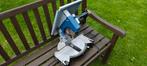 TopCraft zaagtafel 1200W Scherpe zaag 210x30mm, Ophalen of Verzenden, Gebruikt, 1200 watt of meer