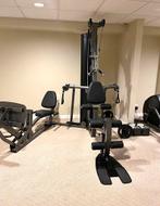 Krachtstation Life Fitness CM3 + Leg Press, Sport en Fitness, Ophalen, Zo goed als nieuw, Overige typen