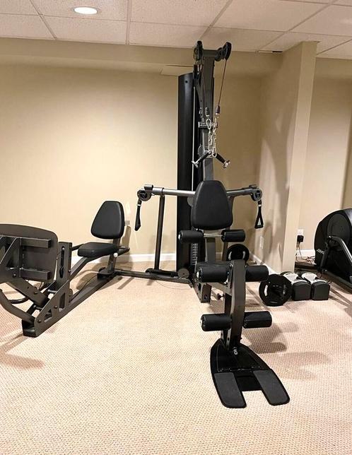 Krachtstation Life Fitness CM3 + Leg Press, Sport en Fitness, Fitnessmaterialen, Zo goed als nieuw, Overige typen, Ophalen