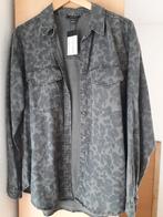 Nieuwe leger groene leo print blouse mt s, Kleding | Dames, Blouses en Tunieken, Ophalen of Verzenden, Zo goed als nieuw, Groen