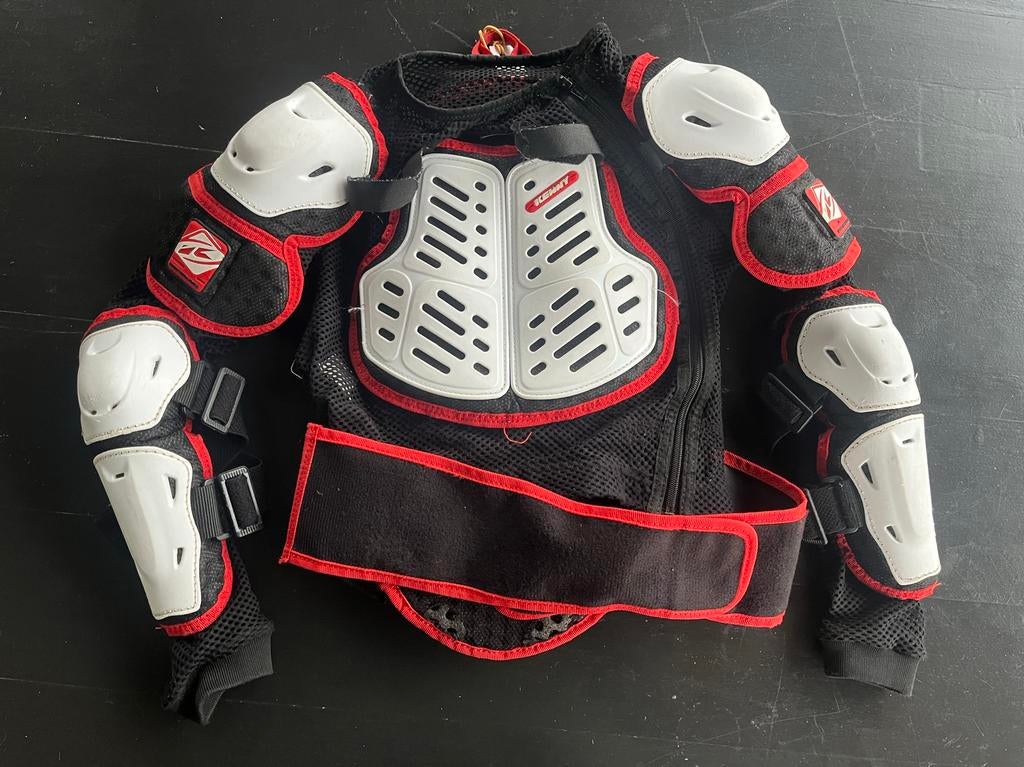 Bodyprotector kind maat L + maat S volwassenen, Motoren, Kleding | Motorkleding, Ophalen of Verzenden, Tweedehands, Motorcrosskleding