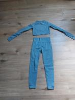 Lichtblauw sport setje van DM Training, S, legging en shirt, DM Training, Blauw, Ophalen of Verzenden, Fitness of Aerobics