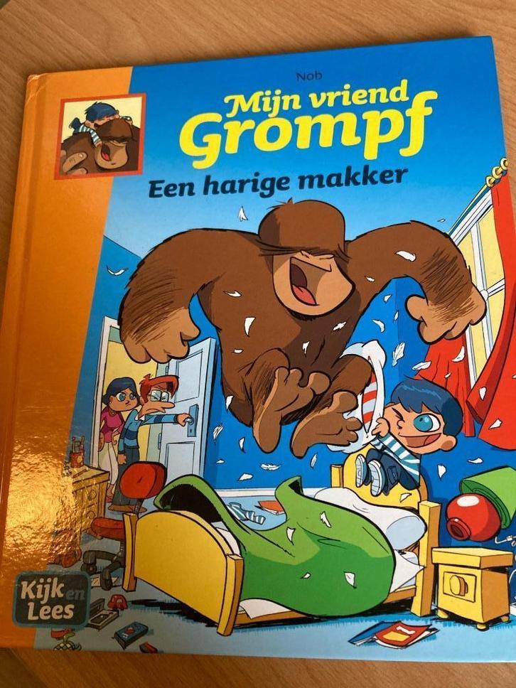 Mijn vriend Grompf een harige makker M6 vanaf 9 jaar, Boeken, Kinderboeken | Jeugd | onder 10 jaar, Gelezen, Fictie algemeen, Ophalen of Verzenden