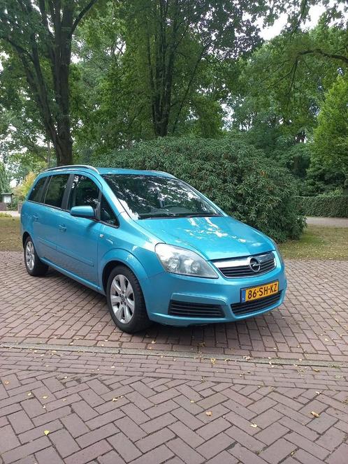Opel Zafira 1.8 2006 Blauw 7 zitter, Auto's, Opel, Particulier, Zafira, Benzine, C, MPV, Handgeschakeld, Origineel Nederlands