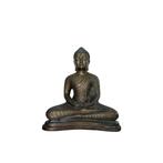 Antiek Brons Boeddha Beeld – Thailand ca. 1850–1900, Ophalen of Verzenden, Gebruikt