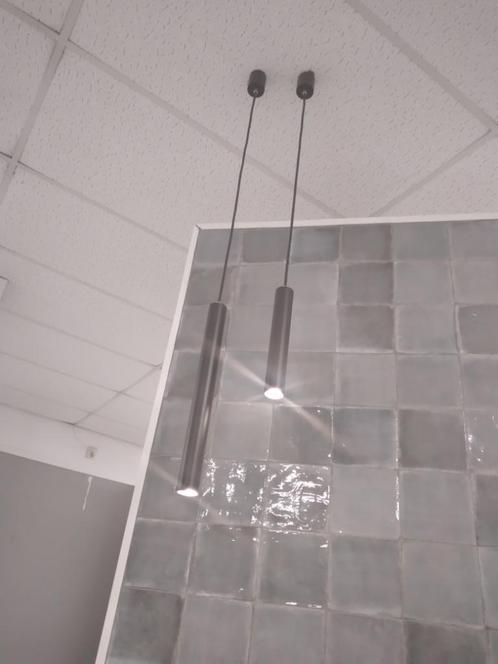 Hanglampset LOOOX zwart LED, Huis en Inrichting, Lampen | Hanglampen, Gebruikt, 75 cm of meer, Ophalen
