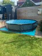 ZWEMBAD , 360 cm doorsnede, Tuin en Terras, Zwembaden, Ophalen, Gebruikt, Minder dan 80 cm, Rond