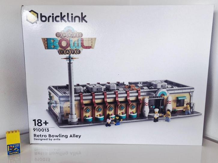 Lego 910013 Bricklink Retro Bowling Alley (zeldzaam), Kinderen en Baby's, Speelgoed | Duplo en Lego, Nieuw, Lego, Complete set
