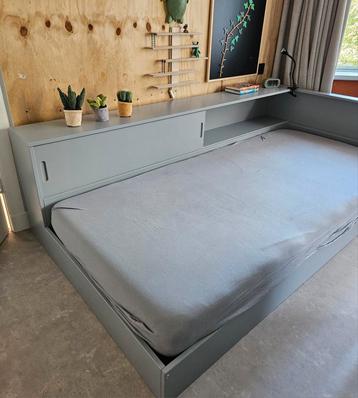 Woood kinderbed Grijs Bedframe met Opbergruimte beschikbaar voor biedingen