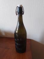 Oude  antieke  bierfles  beugelfles T H  Huyben  Horn, Ophalen of Verzenden, Zo goed als nieuw, Flesje(s), Overige merken