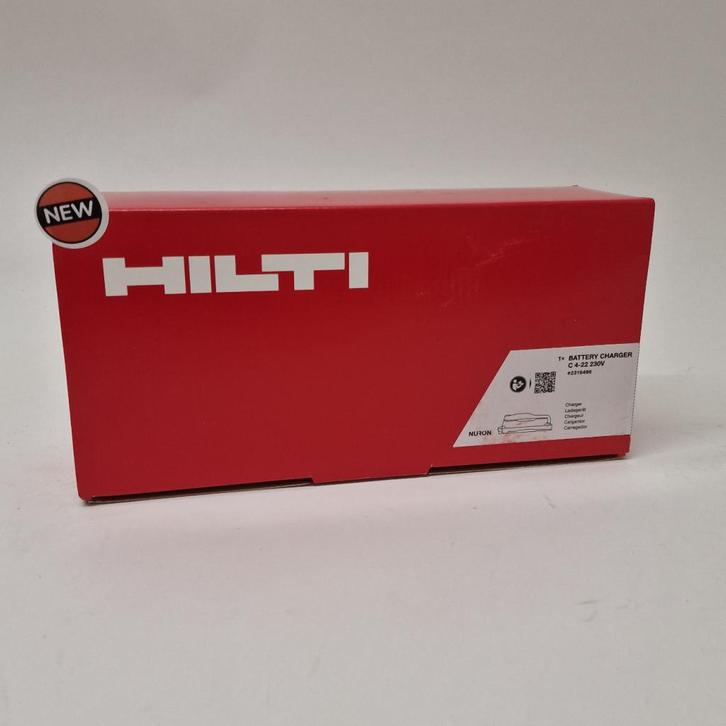 HILTI C 4-22 Nuron compacte lader | Nieuw, Doe-het-zelf en Verbouw, Gereedschap | Machine-onderdelen en Toebehoren, Nieuw
