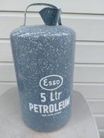 Orginele 5 liter petroleumkan Esso nl oktr 69589, Antiek en Kunst, Ophalen of Verzenden