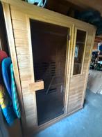 Infrarood sauna Nobel 150, Ophalen, Zo goed als nieuw, Infrarood, Complete sauna