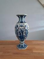 Delfts blauwe vaas met vogelmotief, Antiek en Kunst, Ophalen of Verzenden