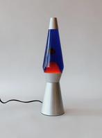 RETRO LAVALAMP | BLAUW/ORANJE, Huis en Inrichting, -, -, Ophalen of Verzenden, Glas