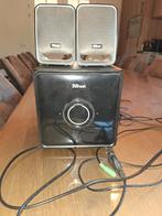 Trust Speakerset met Subwoofer, Overige merken, Gebruikt, Subwoofer, Ophalen of Verzenden