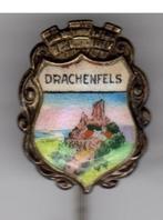 Speldje DRACHENFELS KONIGSWINTER DUITSLAND EMAILLE (A4), Verzamelen, Speldjes, Pins en Buttons, Verzenden, Gebruikt, Overige onderwerpen