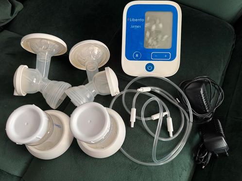 Libento James krachtige dubbele borst kolf apparaat, Kinderen en Baby's, Babyvoeding en Toebehoren, Zo goed als nieuw, Borstkolf