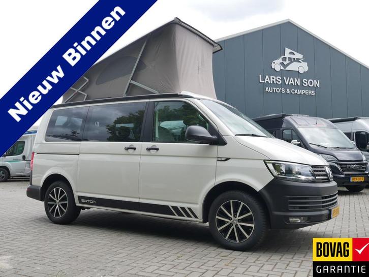 Volkswagen Transporter T6, California Beach Inrichting, Elek, Caravans en Kamperen, Campers, Bedrijf, tot en met 4, Buscamper of Camperbus