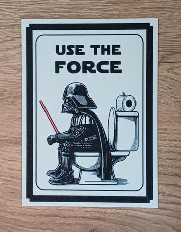 Spreukenbordje Star Wars Darth Vader beschikbaar voor biedingen