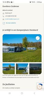 Campingplaats Europarcs Zuiderzee 3 weken, Vakantie, Vakantie | Aanbiedingen en Last minute