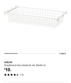 Hjälpa draadmand wit 80x40 (2stuks), Ophalen, 50 tot 100 cm, Zo goed als nieuw, Minder dan 100 cm