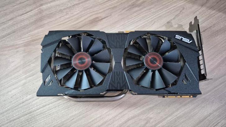 Asus Strix GTX 970, Computers en Software, Videokaarten, Gebruikt, Nvidia, PCI-Express 3.0, GDDR5, HDMI, DisplayPort, DVI, Ophalen of Verzenden