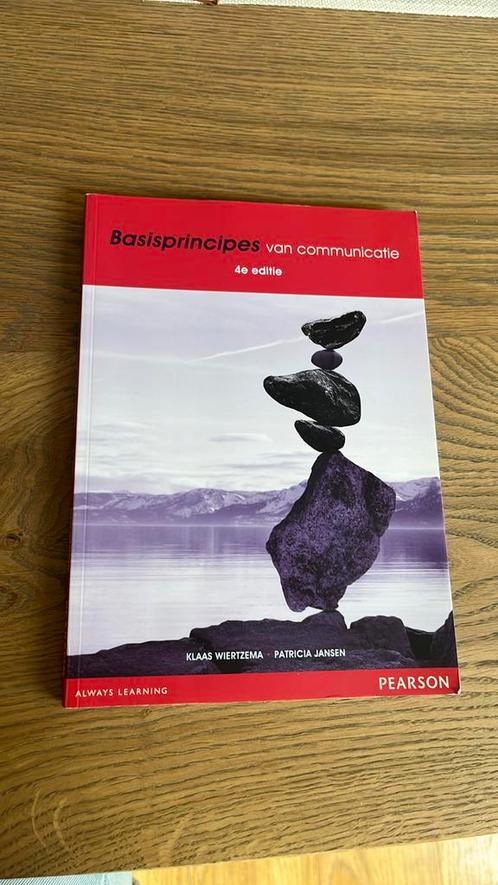 Patricia Jansen - Basisprincipes van communicatie, Boeken, Schoolboeken, Zo goed als nieuw, Nederlands, Overige niveaus, Ophalen of Verzenden