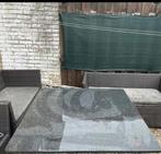 Graniet blad mooi afgewerkt, Tuin en Terras, Tuintafels, Ophalen of Verzenden, Zo goed als nieuw, Rechthoekig