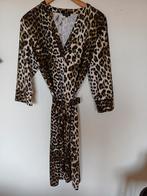 G-Maxx Jurk Leopard Print Travelstof, Kleding | Dames, Jurken, Maat 38/40 (M), Bruin, Ophalen of Verzenden, Zo goed als nieuw