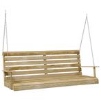 Schommelbank 155x65x60 cm geïmpregneerd, Ophalen of Verzenden, Nieuw