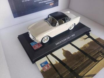 28608: Simca Plein Ciel - 1957 - Atlas 1:43 beschikbaar voor biedingen