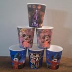 Disneyland Holo bekers, Ophalen of Verzenden, Mickey Mouse, Zo goed als nieuw, Servies