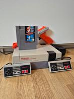 Nintendo Set geheel compleet, Spelcomputers en Games, Spelcomputers | Nintendo NES, Ophalen of Verzenden, Gebruikt, Met 2 controllers