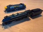 Prachtige Lima HO locomotief met tender in topstaat €59, Hobby en Vrije tijd, Modeltreinen | H0, Ophalen of Verzenden, Zo goed als nieuw