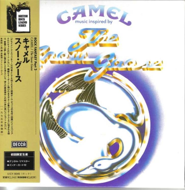 Camel – The Snow Goose Japanse Persing CD SYMFO Zeldzaam, Cd's en Dvd's, Cd's | Rock, Ophalen of Verzenden