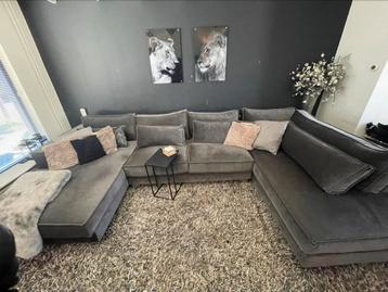 Stijlvolle luxe velvet stof bank