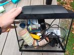 SUPER FISH 20 LITER AQUARIUM, Dieren en Toebehoren, Ophalen, Zo goed als nieuw, Gevuld zoetwateraquarium