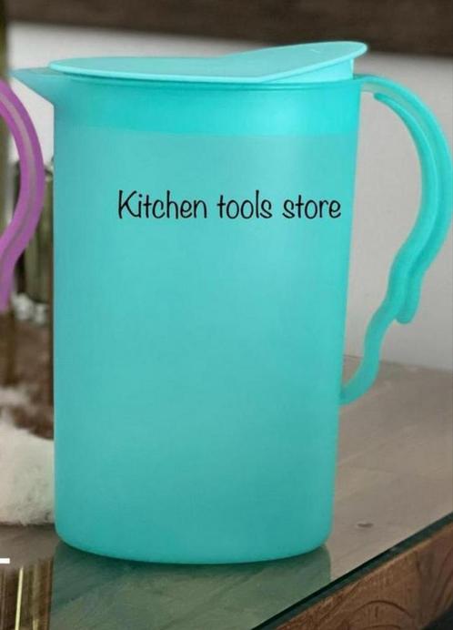 Tupperware trendy kan waterkan schenkkan 2,1l  turquoise, Huis en Inrichting, Keuken | Tupperware, Nieuw, Ophalen of Verzenden