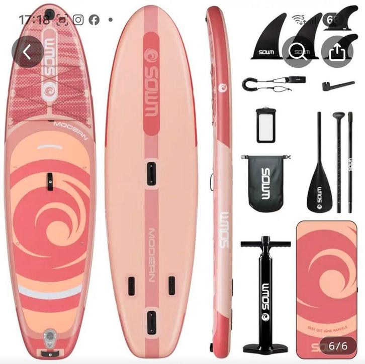 Te koop: 2x splinternieuw supboard, Watersport en Boten, Suppen, Nieuw, SUP-boards, Ophalen of Verzenden