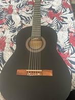 Klassieke Gitaar Zwart met Tas, Ophalen, Zo goed als nieuw, Klassieke of Spaanse gitaar, Met koffer