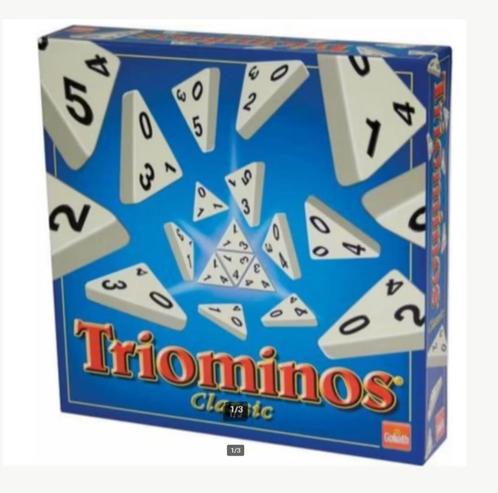 Triominos The Original Classic van 20 voor 8, Hobby en Vrije tijd, Gezelschapsspellen | Bordspellen, Nieuw, Verzenden