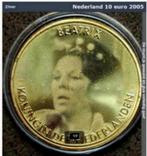Nl €10 2005 geseald UNC Zilver, Koningin Beatrix, Zilver, Euro's, Ophalen of Verzenden