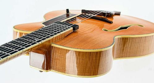 Daniel Slaman Archtop. Master Luthier, volledig handgebouwd., Muziek en Instrumenten, Snaarinstrumenten | Gitaren | Bas, Zo goed als nieuw