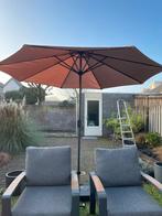 Parasol met voet!, Ophalen, Zo goed als nieuw, Zweefparasol