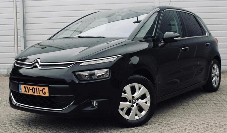 Citroën C4 1.2 E-thp 2016 Zwart*Full option*Nieuwe APK*, Auto's, Citroën, Bedrijf, C4, Benzine, B, MPV, Handgeschakeld, Geïmporteerd