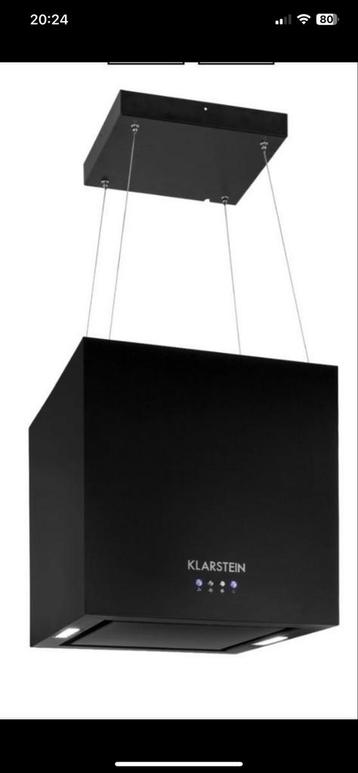 Klarstein Eilandafzuigkap Zwart - Nieuw in doos beschikbaar voor biedingen